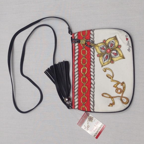 Brighton Handbags - Brighton glitter and go pouch purse